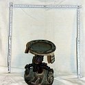 BU-W125-1a Dahomey Yoruba, Holz-Schale, (Export-Stück), Nell-Walden, vor 1945